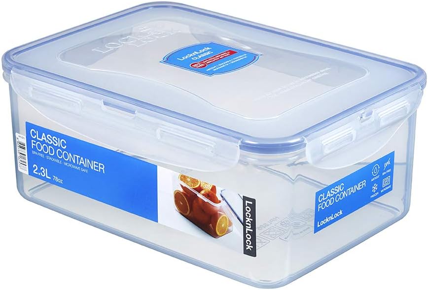 LOCK & LOCK Rectangular Food Container, Tall, 9.6Cup, 78