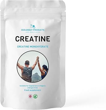 Creatine Monohydrate 6000mg Per Serving Vegan Capsules Lean Muscle Mass & Improved Performance 480 Capsules