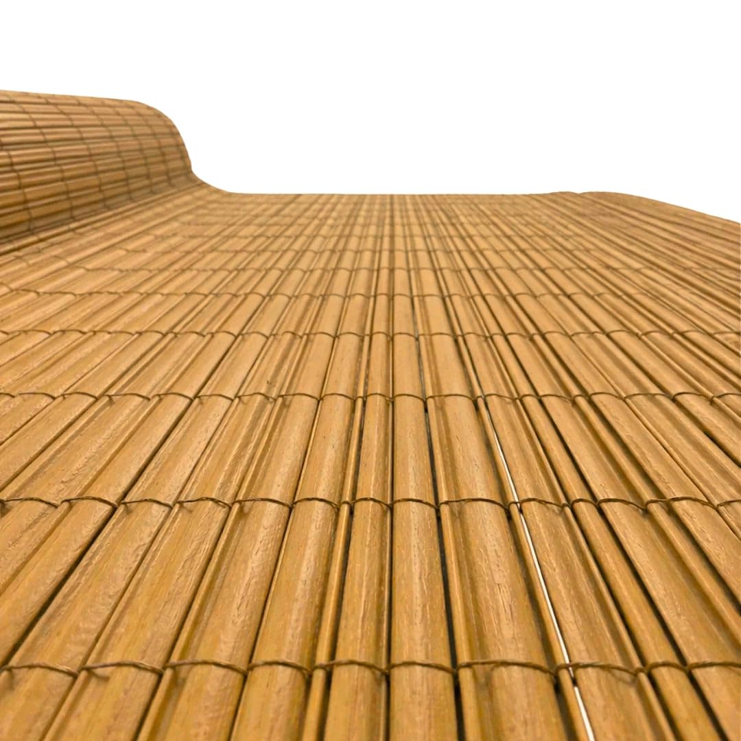 Nortene Cañizo PVC Doble Cara 20 mm surfcane bambú 2X3 M