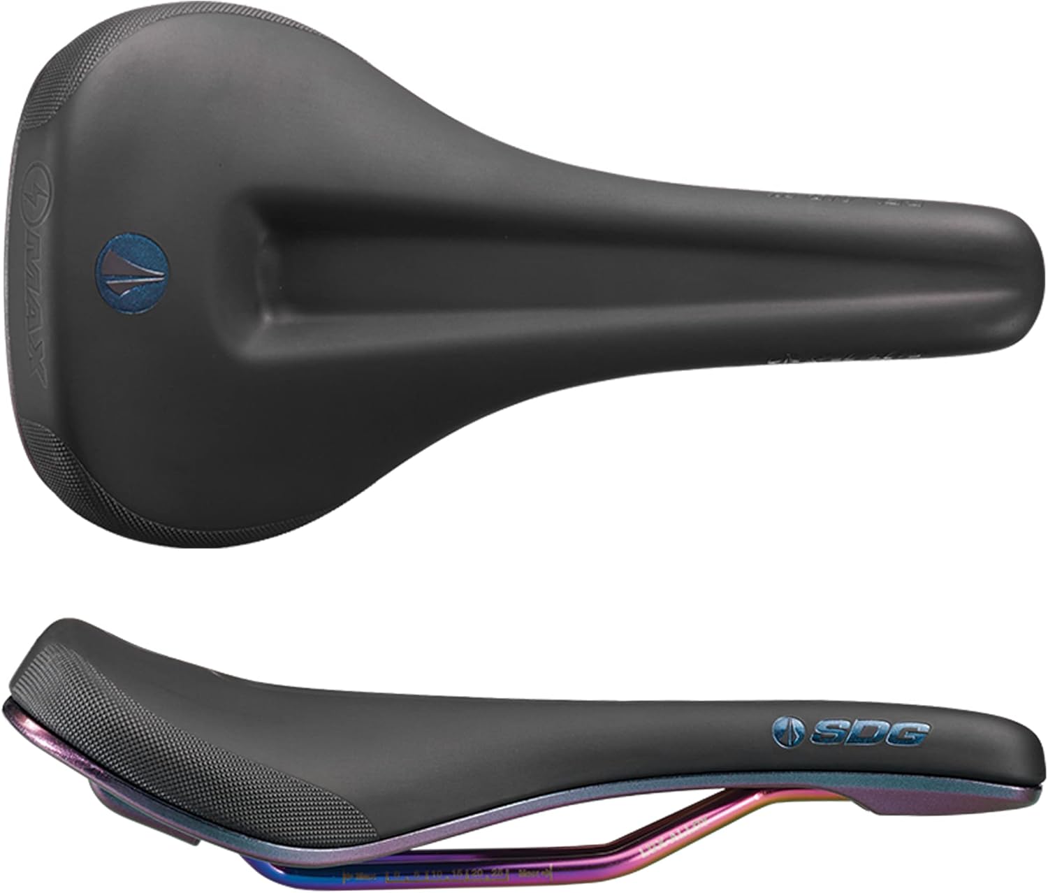 SDG Components Bel-Air V3 Max e-Mountain Bike Saddle Lux-Alloy Rails 260 x 140mm Road Gravel Bicycle Comfort Seat