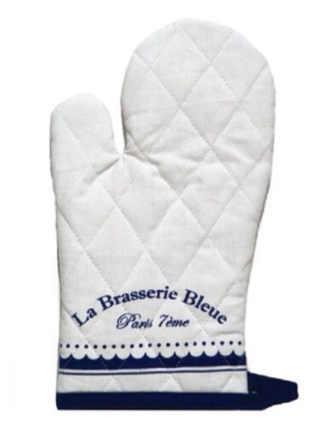 La Brasserie Blue Oven Mitts