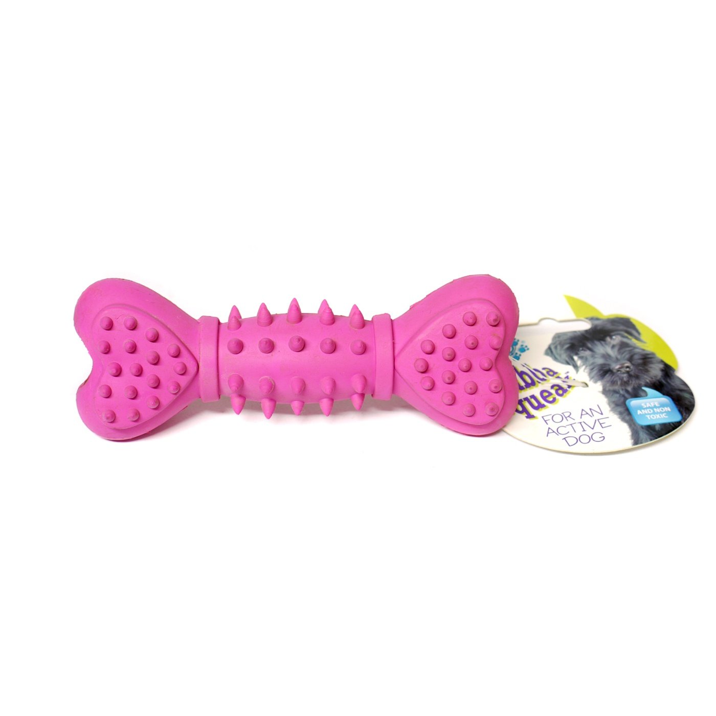 Pet Brands Rubba Squeaka Bone