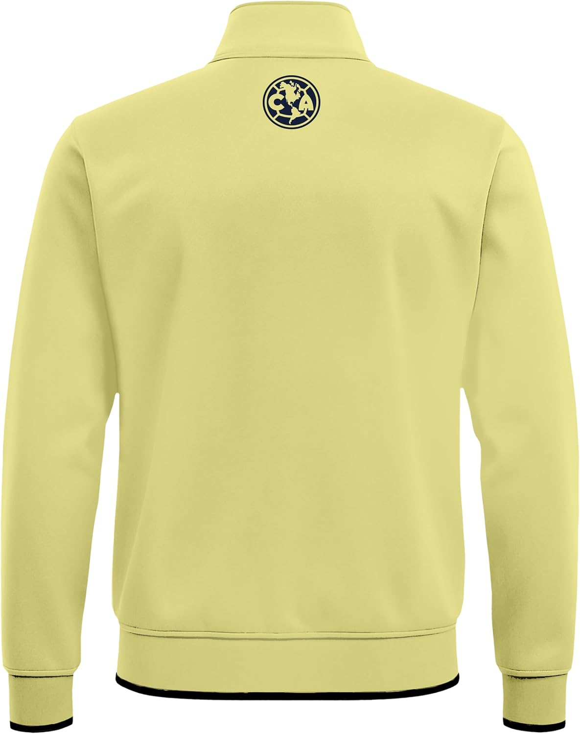 Icon Sports Federacion Mexicana de Futbol Asociacion Club America Mens Centering Full-Zip Track Jacket, Yellow, X-Large (CA52TJ) - Image 4
