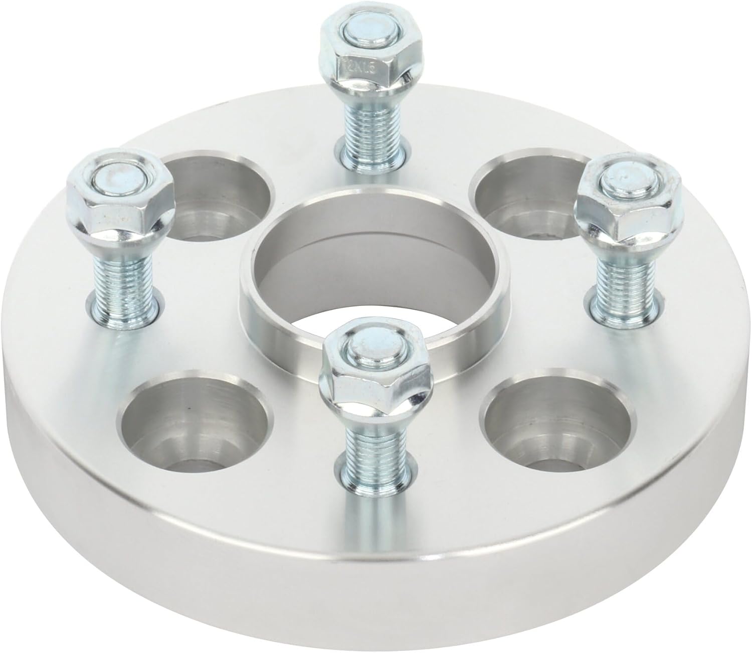 SCITOO 4Pcs 4x100 Wheel Spacers 1 inch Thread Pitch 12x1.5 Hub Bore 54.1mm 4 Lug Wheel Spacers Fit for 124 Spider Escort Rio Spectra Sephia MX-5 Miata 2 Miata Protege iA iQ xB xA