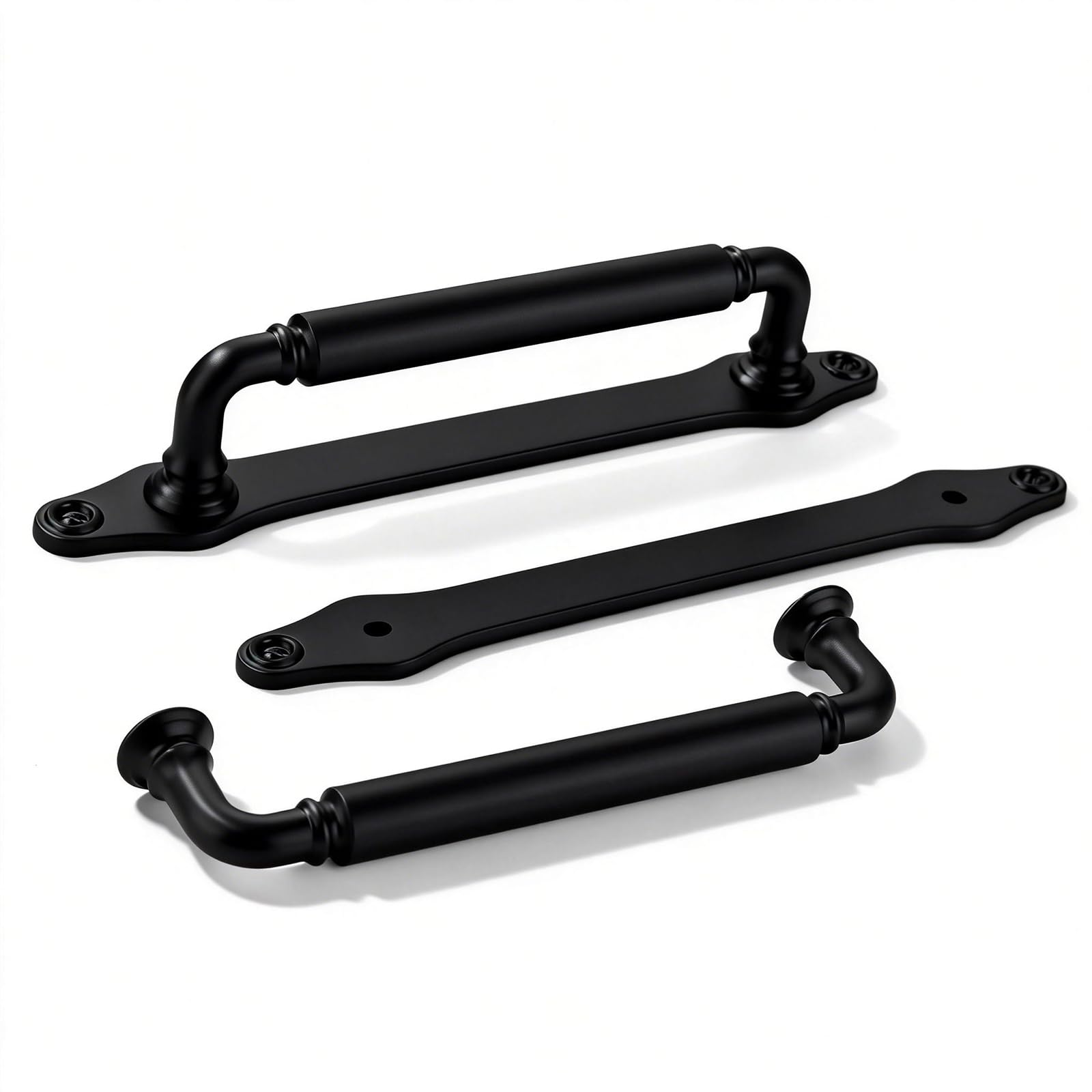 KHTUMEWARE-279BP Matte Black Cabinet Pulls CTC 5 in (128 mm) 5-Pack