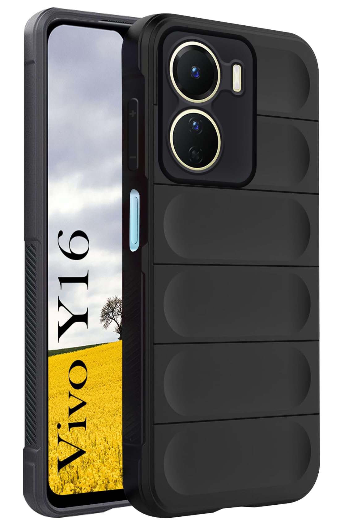 Jkobi Back Cover Case for Vivo Y16 (Matte Liquid Silicone | Micro-Fiber Cloth Inside | Camera Protection | Shockproof | Black) (B0CJRRYSCH) Amazon Price History, Amazon Price Tracker