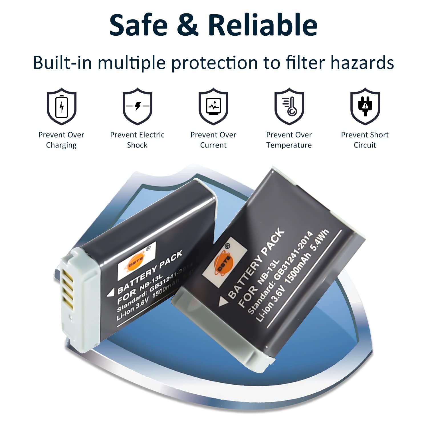 NB-13L NB13L Battery LCD USB Charger For Canon PowerShot G1X Mark III G5X G7X G7X Mark II G9X G9X Mark II SX620 SX720 HS - 44