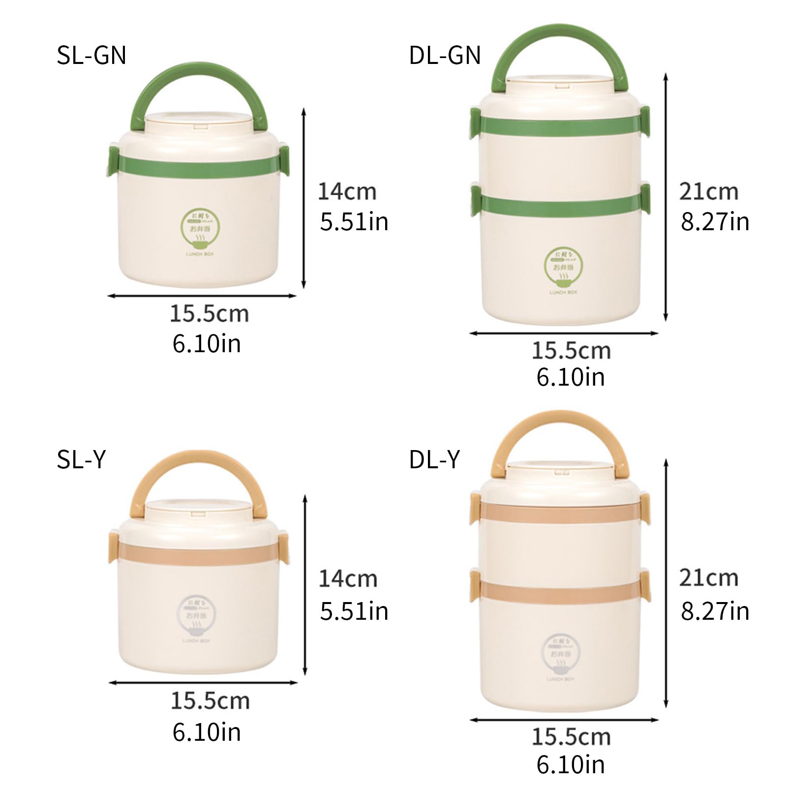Einzigartige 304 Edelstahl-Lunchbox, auslaufsicher, Silikondichtung, Thermobehälter für Arbeit, Picknick, Mittagessen für die Schule