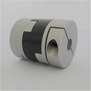 WAAZVXS Coupler OD20L23 Aluminum Miniature Torque for Motor Slide 5/6.35/8/10mm Shaft Coupling (Inner Diameter : 6.35mm to 6.35mm)
