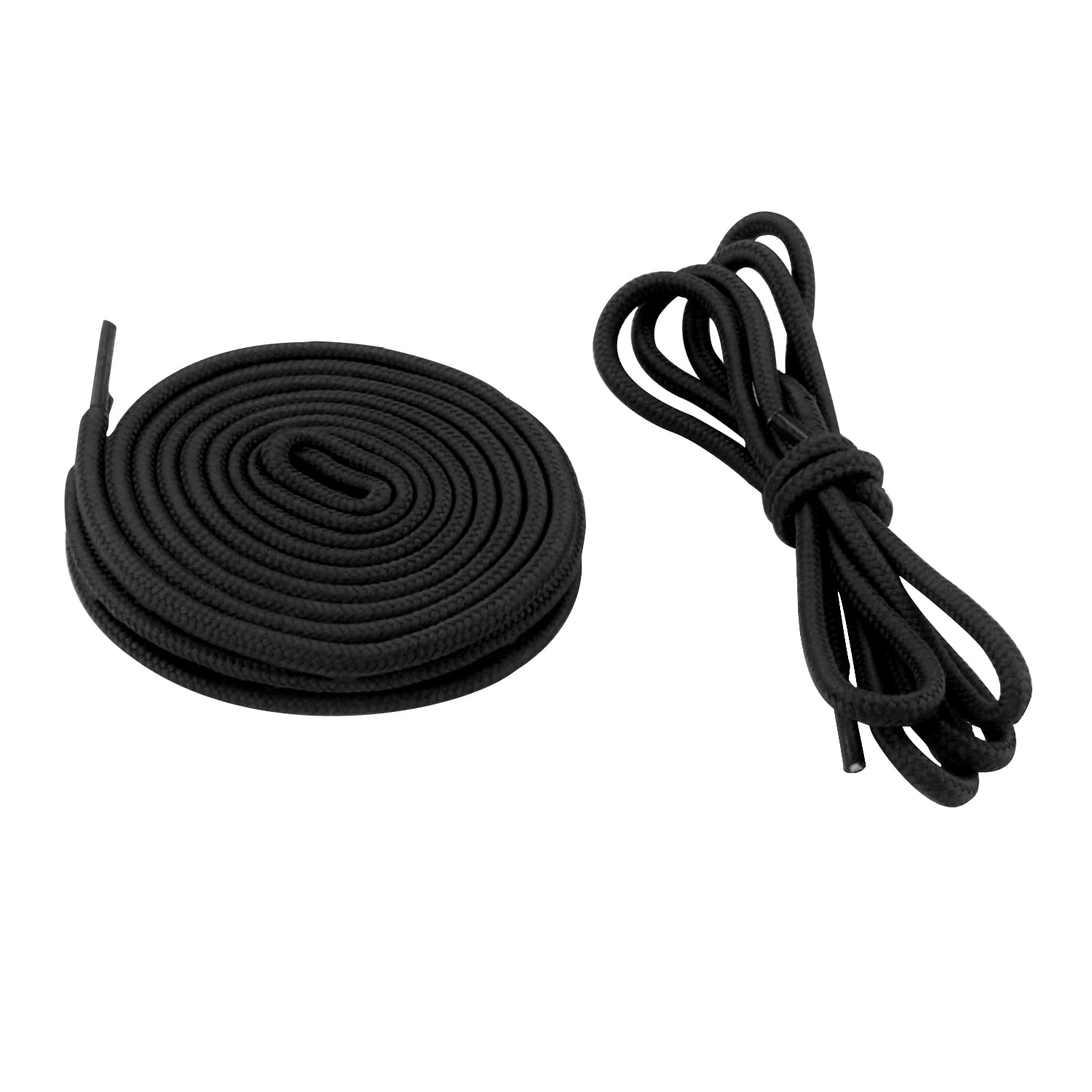 45" 2 Pairs Round Coloured Athletic Shoe Laces for Sneakers and Casual Shoes Fits All Adult and Kids