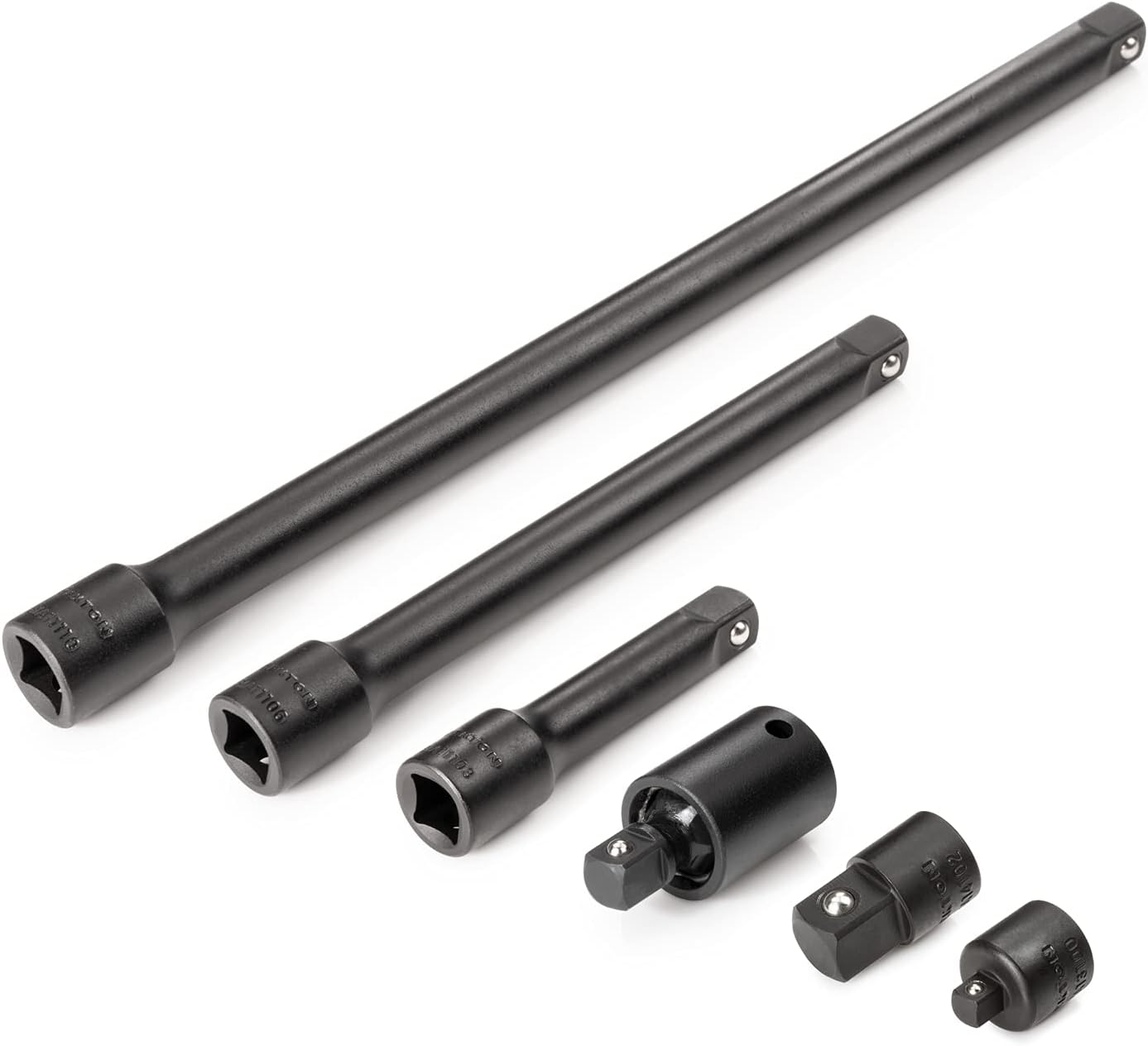 TEKTON 3/8 Inch Drive Impact All Accessories Set (6-Piece) | SIA91002