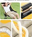 Foldable Camping Chair Lightweight Portable Outdoor Folding Chair for Beach, Garden Fishing, Picnic – Compact & Durable Camp Chair, Supports (B1) gallery image