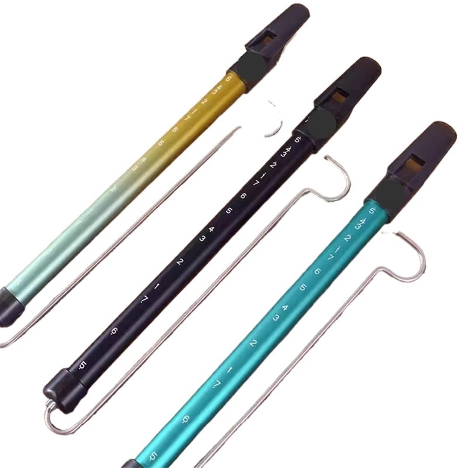 Schiebestange for Musikinstrument, Skala, Flöte, Zugstange | Professionelles Üben, Blasinstrument for Erwachsene und Kinder, einfach zu spielen