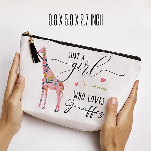Miniatura 4 de Bolsas de maquillaje para entusiastas de los animales - Regalos para mujeres y madres, Giraffes, Jirafas