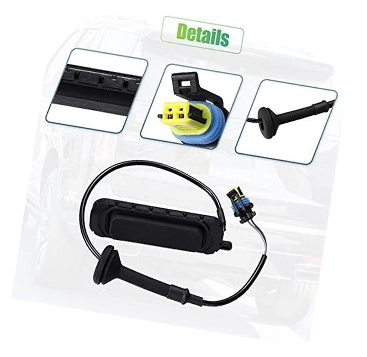 15106857 Rear Trunk Liftgate Tailgate Release Switch Button for Chevrolet Suburban 1500 2007-2014 for Cadillac for Escalade Esv 2007-2014 for Gmc Yukon 2007-2014 Car Boot Switch