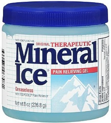 Novartis Mineral Gel para aliviar el dolor de hielo terapéutico original 2 unidades