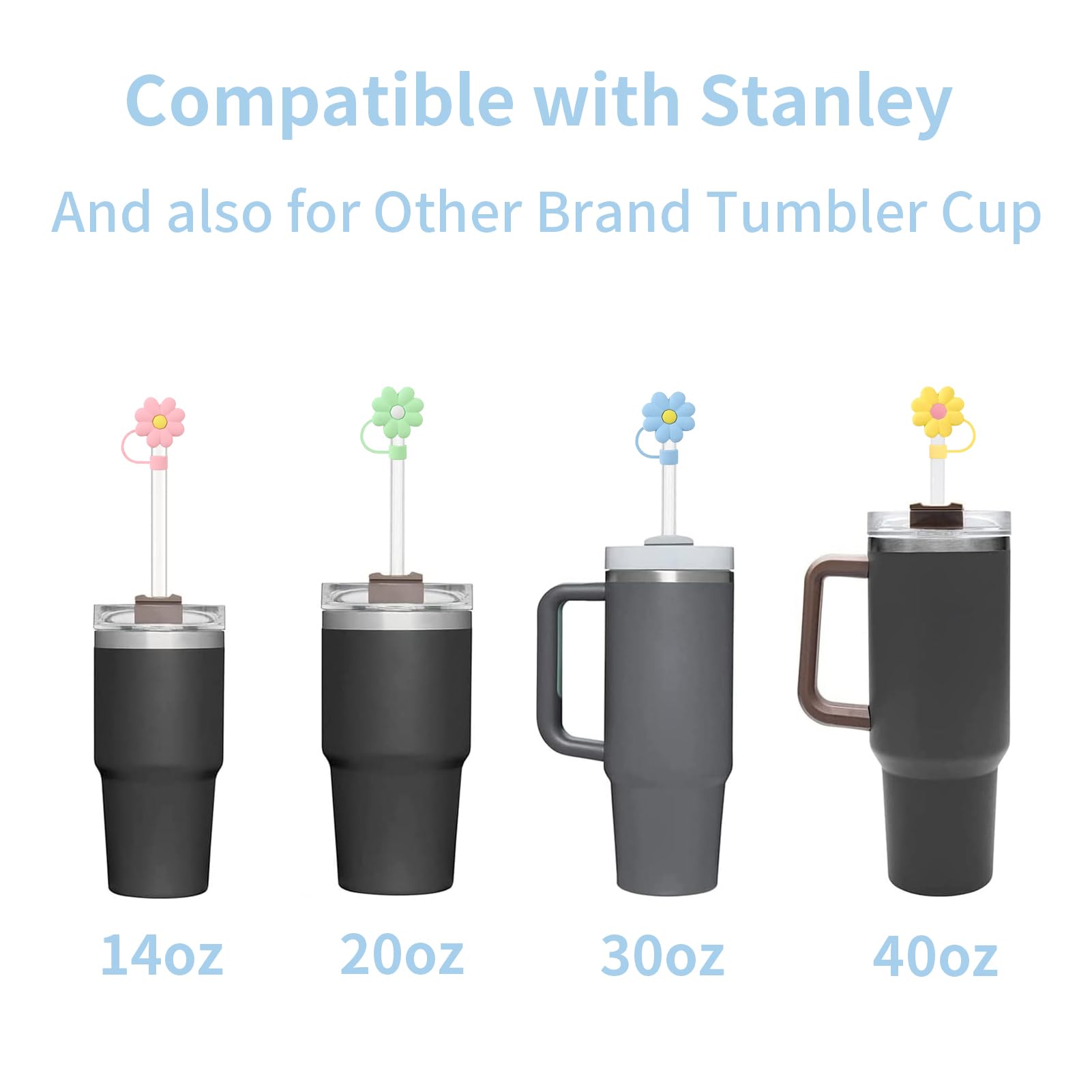 Bouchon De Paille En Silicone Pour Gobelets Stanley De 10 Mm