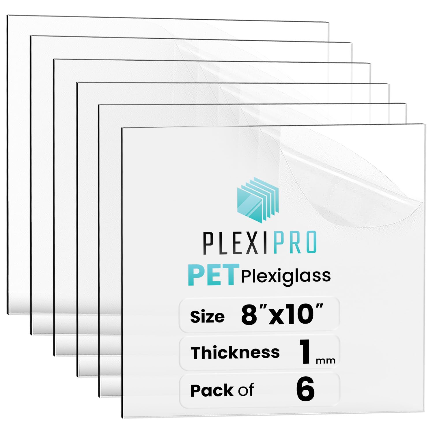Flexible PET Plexiglass Sheets - 10 Pack -9