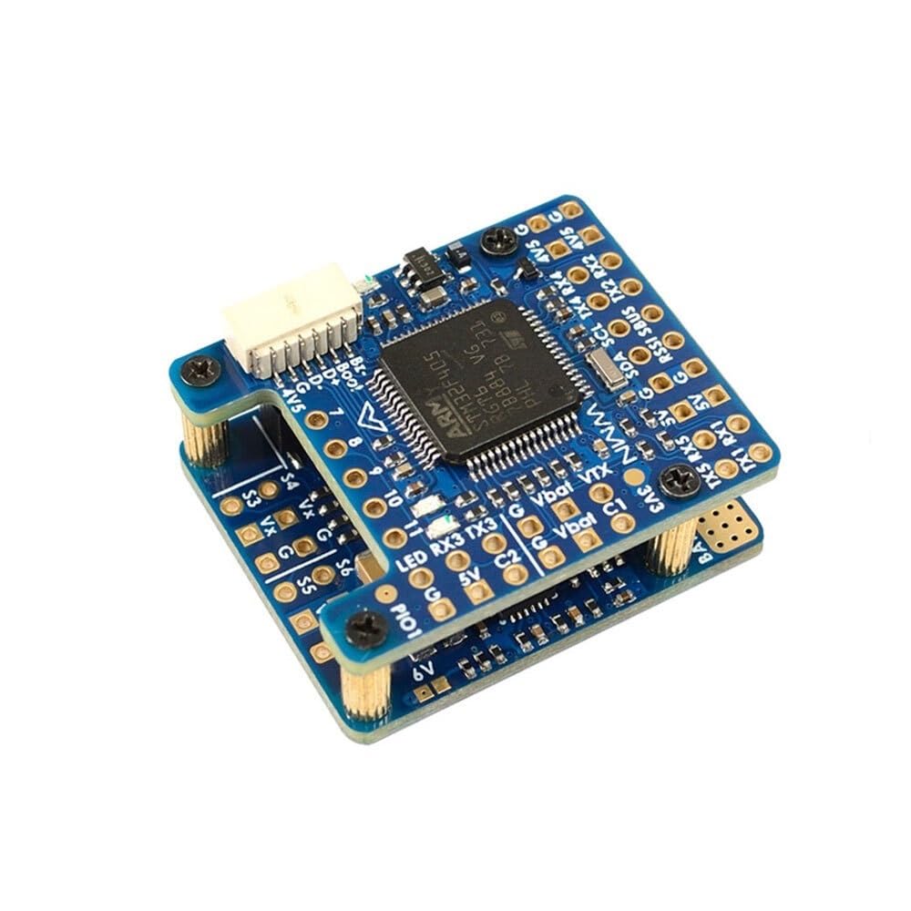 Drone Parts for MATEK F405-WMN F405 Flight Controller W/Baro OSD Blackbox 132A Current Sense 2-6S LIPO 22X22mm for RC FPV Multirotor Airplanes