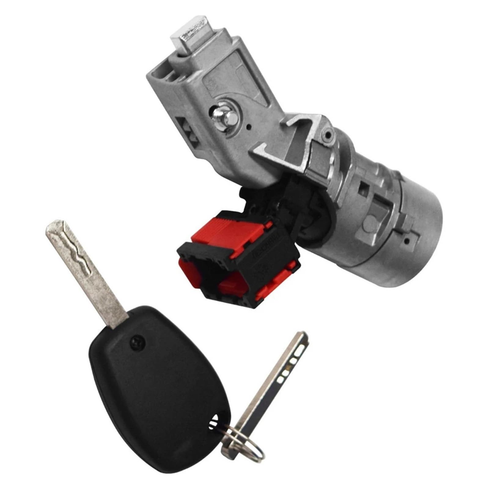 przycisk start stop ​Bębenek stacyjki zapłonu samochodu rozrusznik stacyjka i klucze pasujące do Renault dla Vauxhall Fiat 7701208408