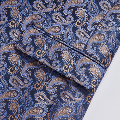 Mens Paisley Floral Tuxedo Jacket Slim Fit One Button Blazer Jacket Shawl Lapel Dinner Party Prom Tuxedo3