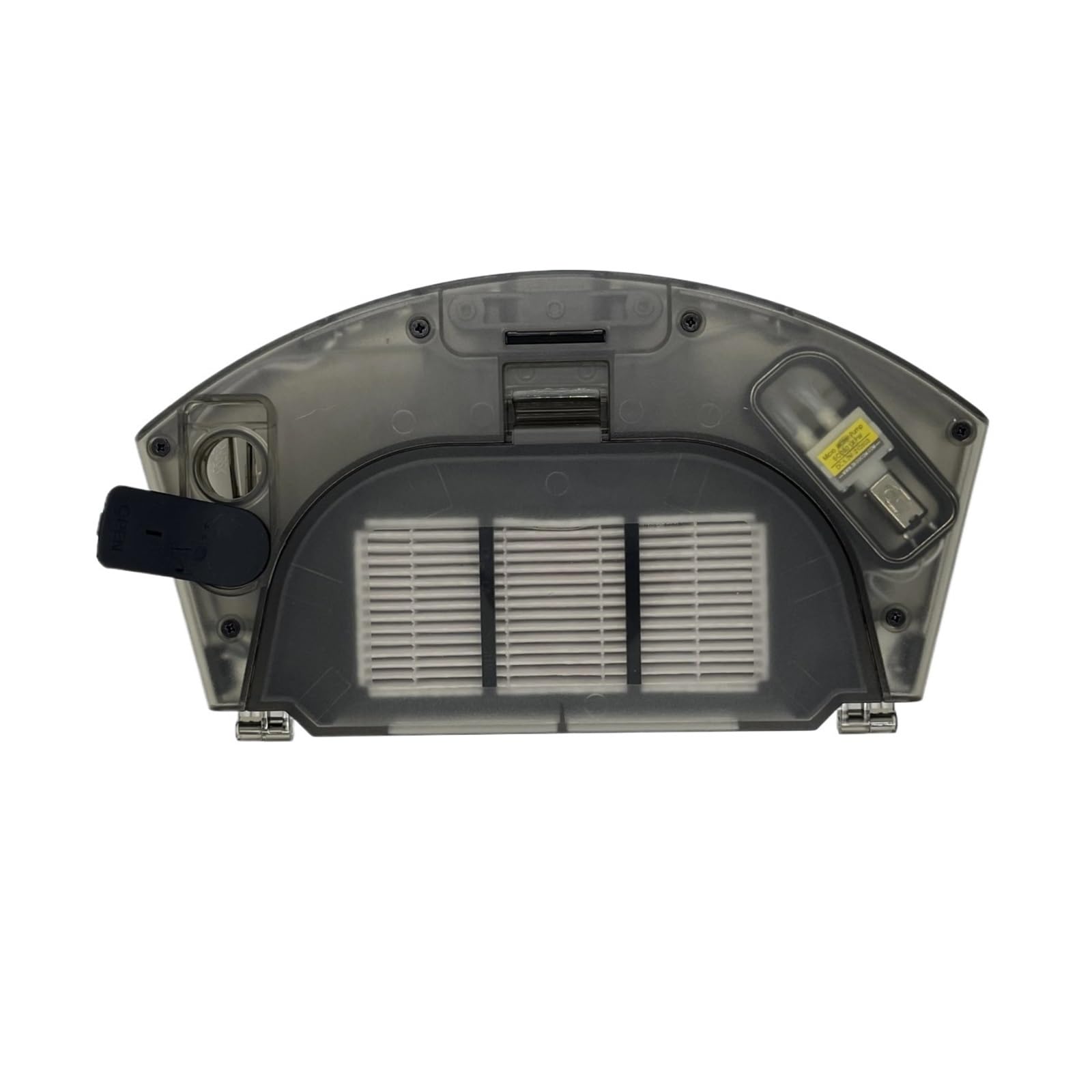 Original For Viomi S9 UV Alpha Deux-en-un Réservoir D'eau Boîte À Poussière Balayage Et Traînage Robot R1 Accessoires Boîte À Poussière (avec Filtre)(Black L)