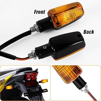 Indicatori Di Direzione LED Per Moto URAQT - 4 Pezzi Impermeabili 12V Universali - Foto 7