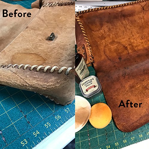 Conditioner & Cleaner for Leather - Heals, Restores and Repairs Dry, Cracked, Scratched Leather | All Natural, Non-Toxic Balm - Thumbnail 7