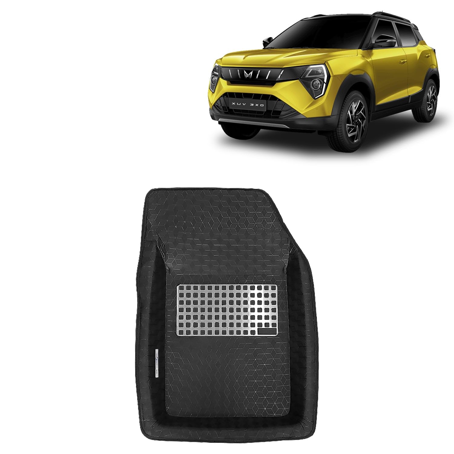 KINGSWAY® 4.5D Car Floor Foot Mats Compatible with Honda Elevate (Year 2023 Onwards), Top-Notch PVC Material, Washable, Black Color, Complete Set of 3 Pieces (B0D9K8PKZ8) Amazon Price History, Amazon Price Tracker