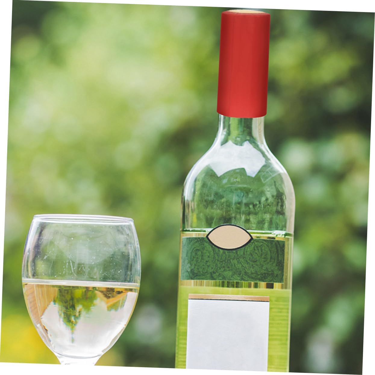 Wine Heat Shrink Capsules PVC 200pcs for Bottle Sealing Xmas