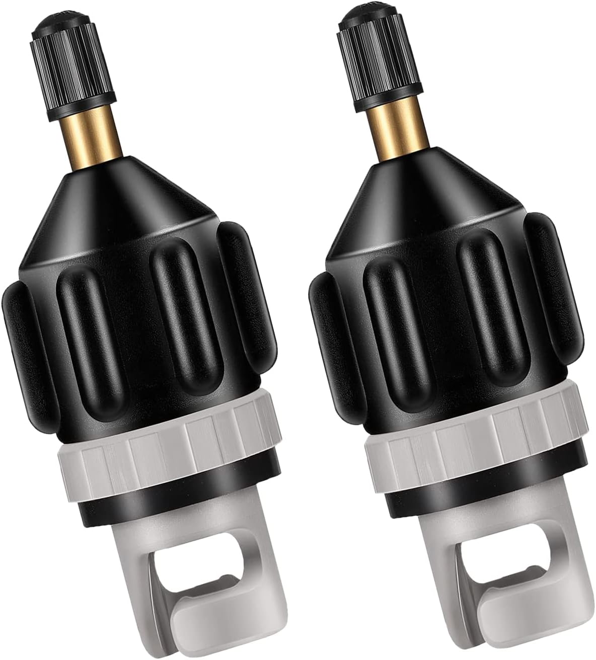 2 Pcs Inflatable Boat SUP Pump Adapter Conventional Air