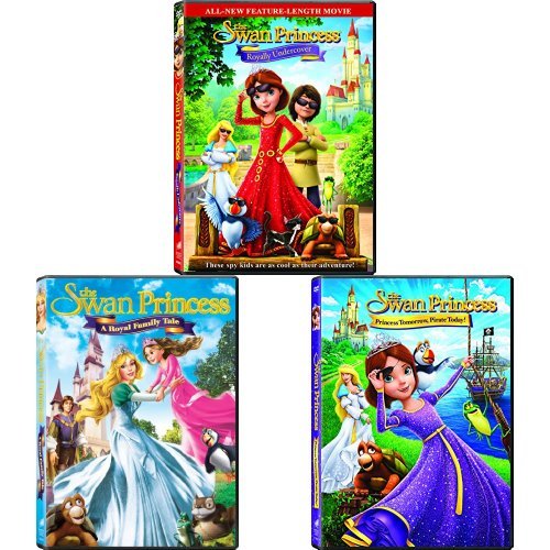 Swan Princess 7 The: Royally Undercover + Swan Princess: A Royal Family Tale + Swan Princess, The: Princess Tomorrow Pirate Today