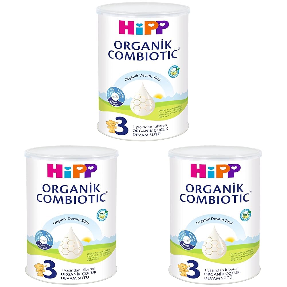HiPP 3 Organik Combiotic Devam Sütü 350g 3lü paket
