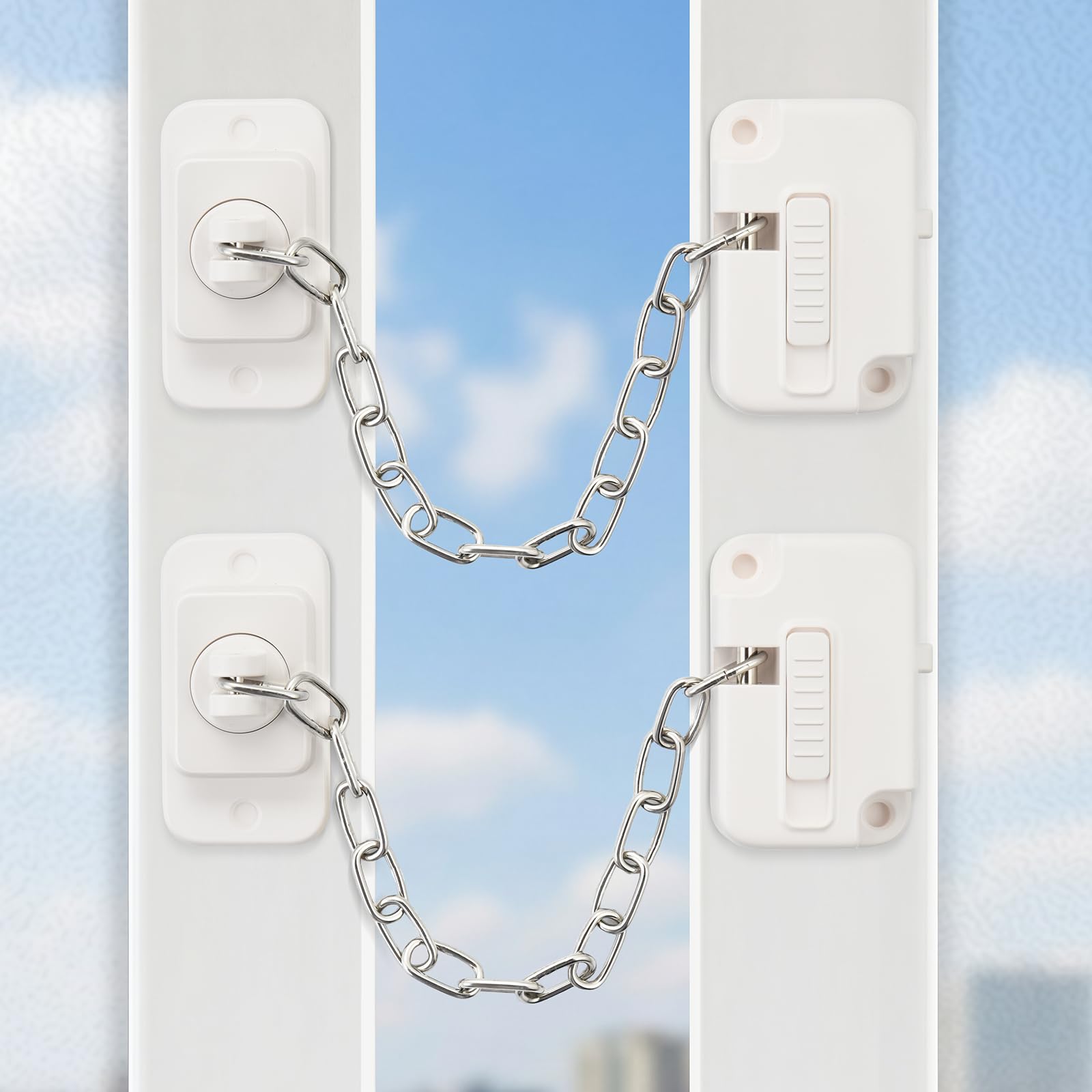 Otraki Lucchetto Frigorifero Bambini, Chiudi Cassetti Bambini 4 Pezzi, Lucchetto Per Frigorifero, Ferma Finestra, Blocca Porta