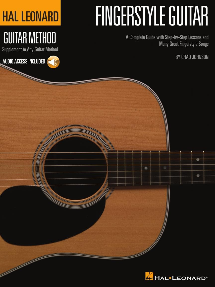 Fingerstyle Guitar Method Book/Online Audio (Hal Leonard Guitar Method (Songbooks))