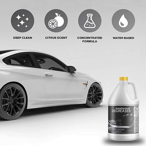 Miniatura 4 de AutoGeneral Desengrasante Fórmula de grado profesional de fuerza industrial, limpiador alcalino resistente para garajes, pisos, hormigón y más
