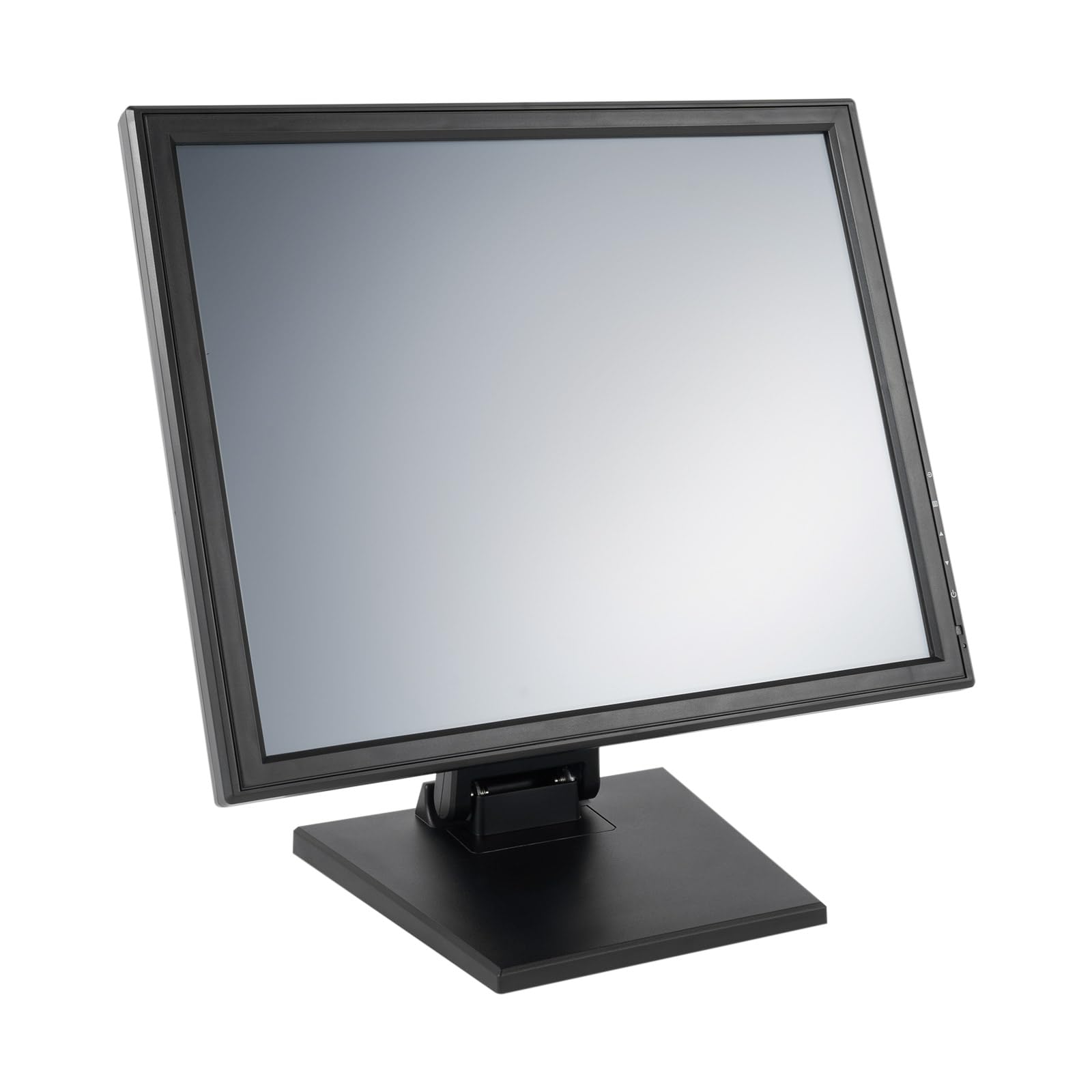 Monitor portátil, pantalla táctil, pantalla táctil de 17 pulgadas, resolución de 1280 x 1024, resistente de 4 cables, conexión USB/VGA, para POS/cajero/gastronomía, incluye lápiz y cable de