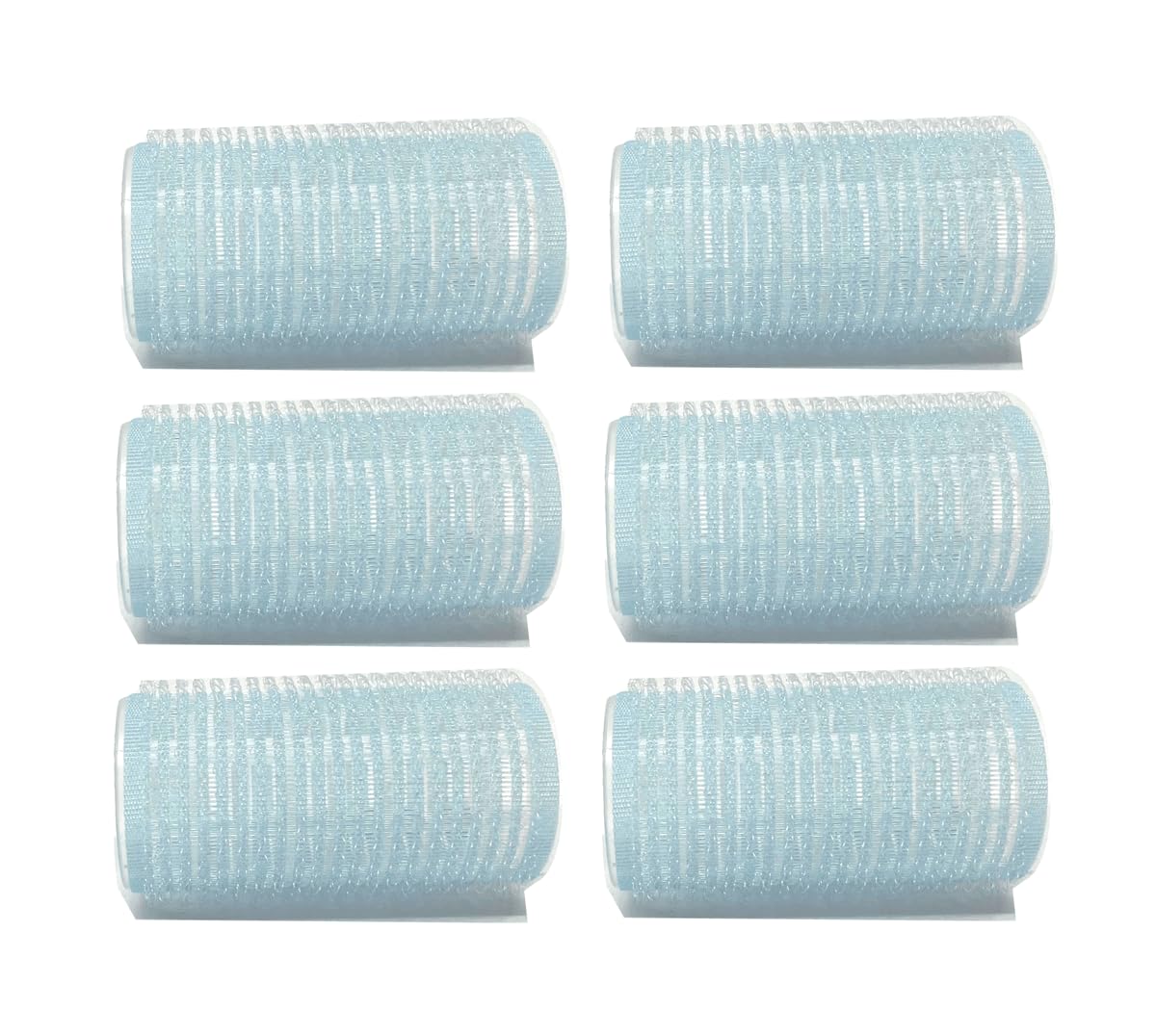 Medium Self Stick Hair Grip Curlers Rollers -6PC