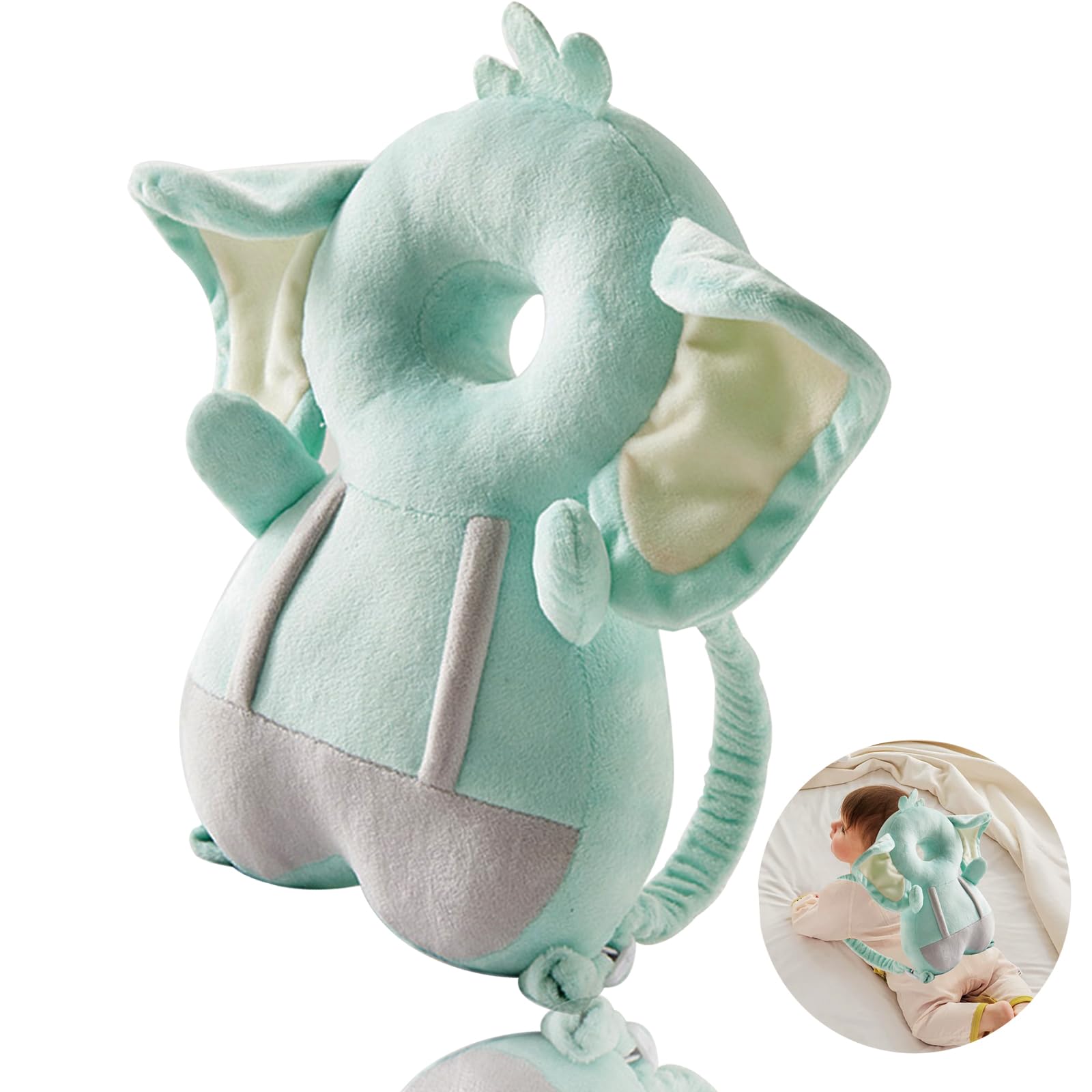 Protezione Testa E Ginocchia Per Bambini Vicloon - Cuscino Morbido A Forma Di Ape | Antiscivolo E Traspirante - Foto 7