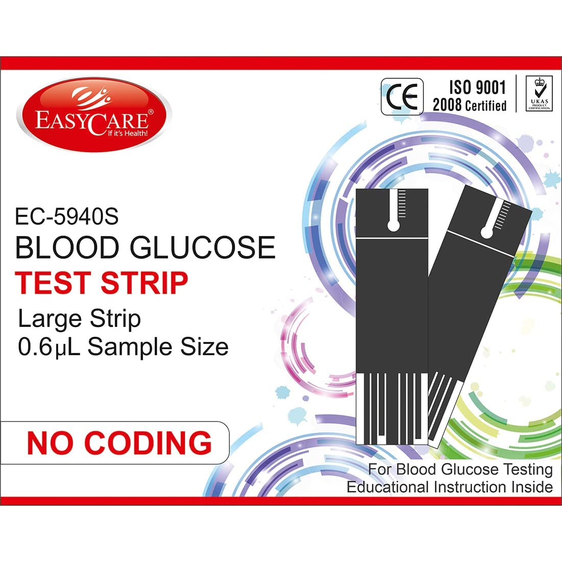 EASYCARE | EC5940_Strips | Blood Glucose Test Strips | 50 Strips (B0BRN1QG2L) Amazon Price History, Amazon Price Tracker