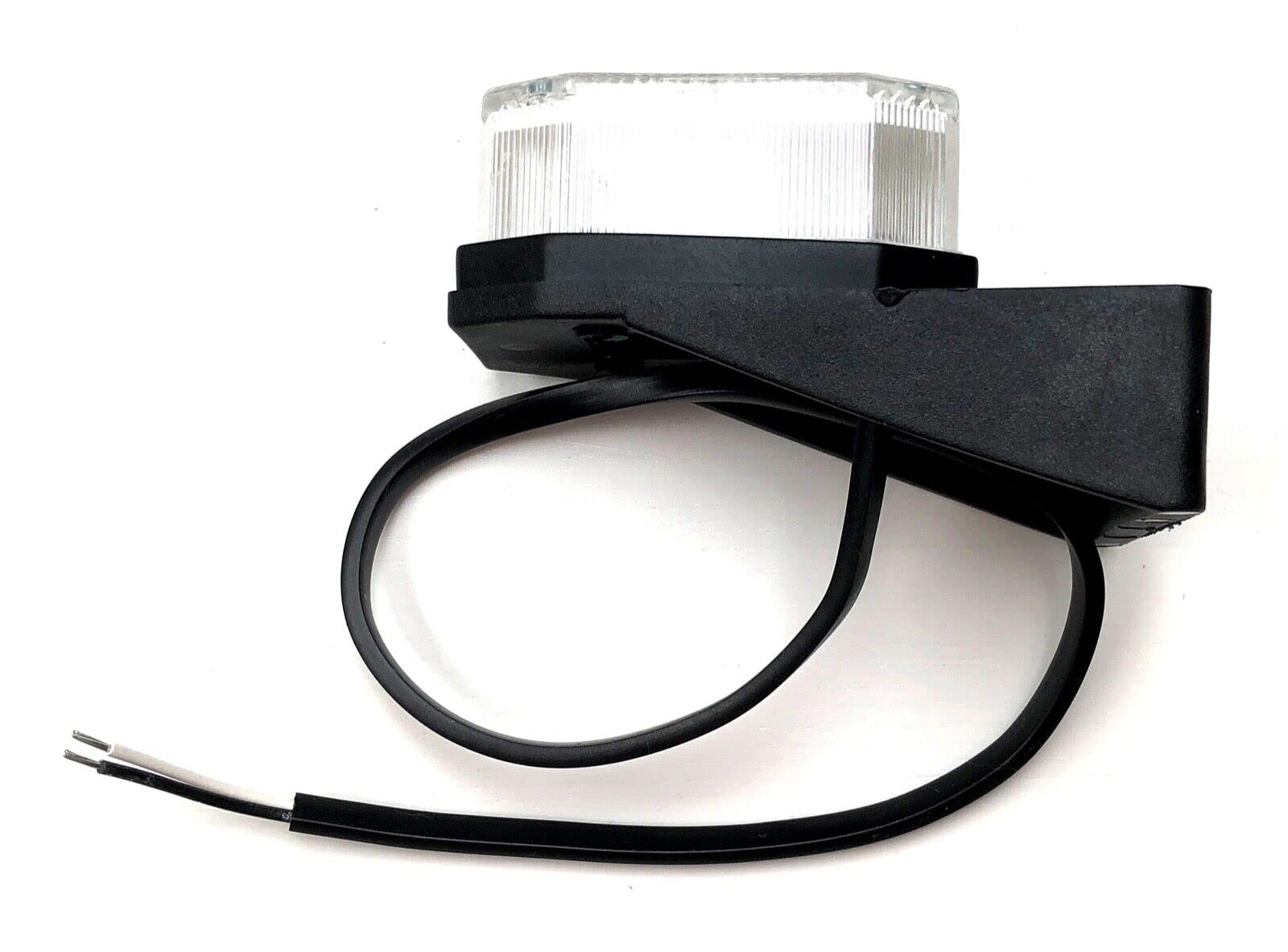 Anhängerbeleuchtung LED Set 12V/24V E9 – Rückleuchten mit Bajonett,13-poliges Kabel – Anhänger Trailer Wohnwagen LKW (2x LED Umrissleuchte, Kabel 5m/3,1m)