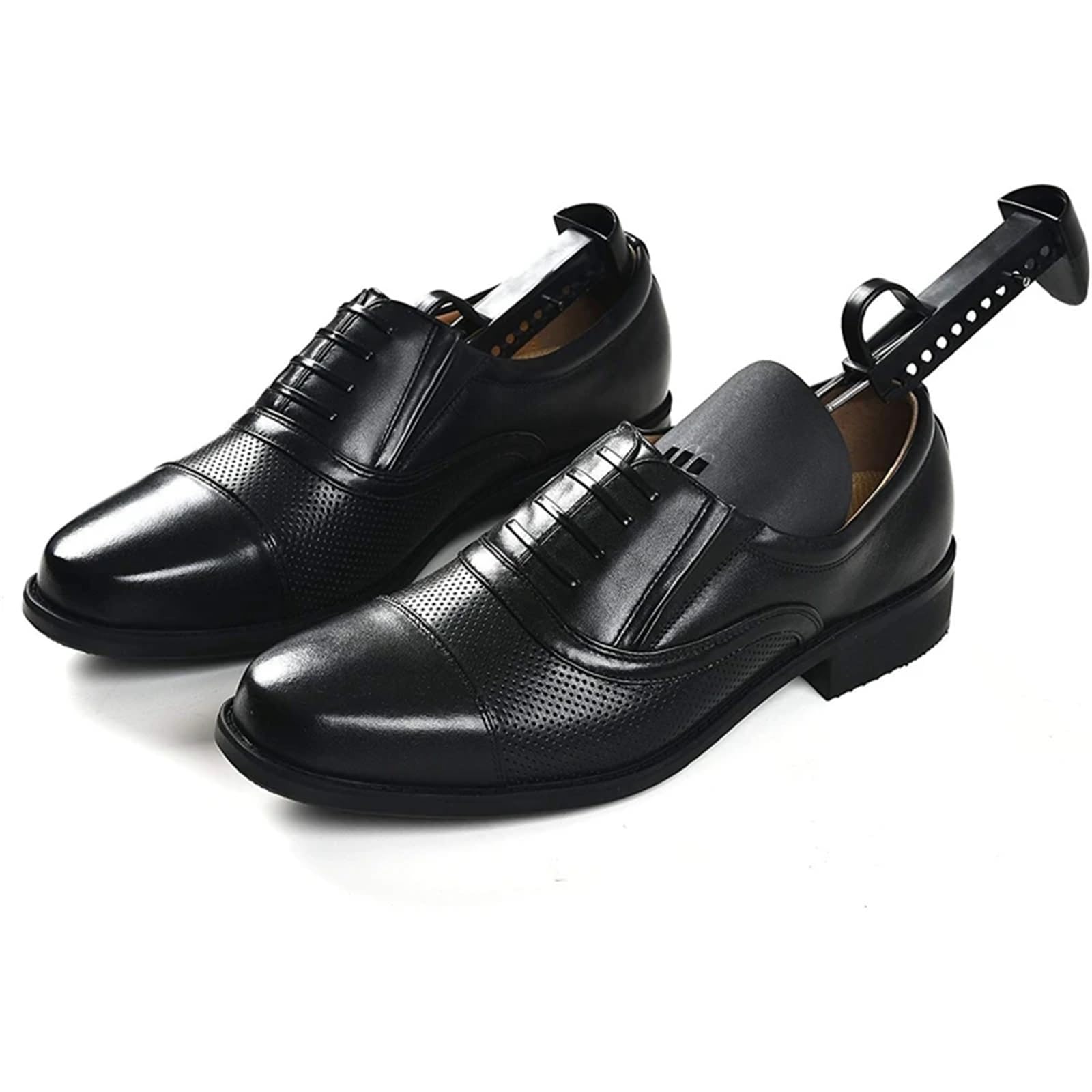 Forma Scarpe Uomo Tendiscarpe in plastica da 10 paia Pratico tendiscarpe for stivali Nero.