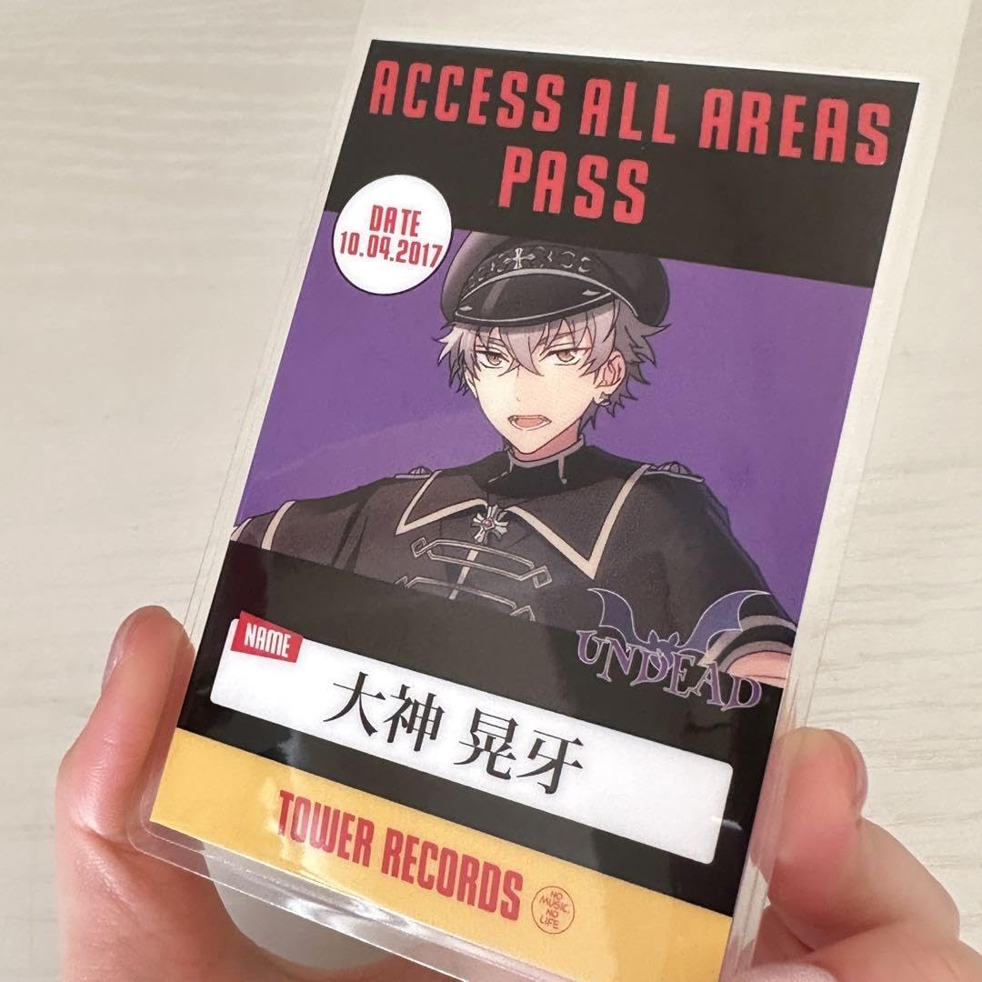 Amazon.co.jp: あんスタ タワレコ特典 バックステージパス 零 晃牙 