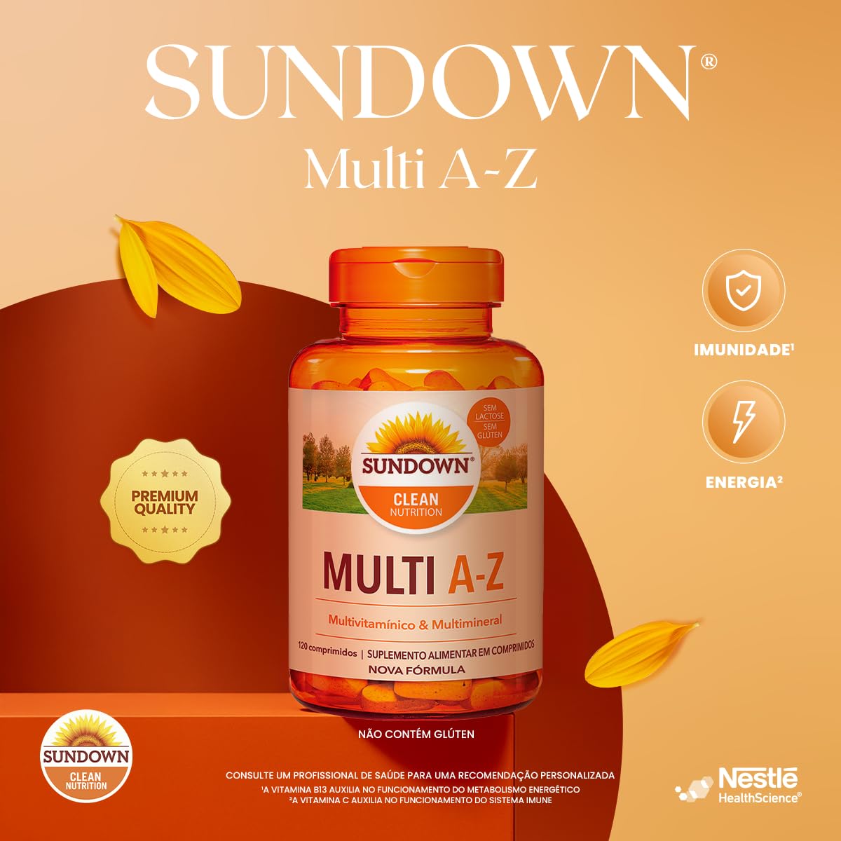 Multi a Z 1500Mg (120 Tabs) – Sundown em promoção! Veja a oferta e mais achadinhos de Vitaminas & Suplementos 3 Hoje é o melhor dia para comprar Multi a Z 1500Mg (120 Tabs) – Sundown com aquele preço maroto! Promoção! Aproveite a oferta! 3