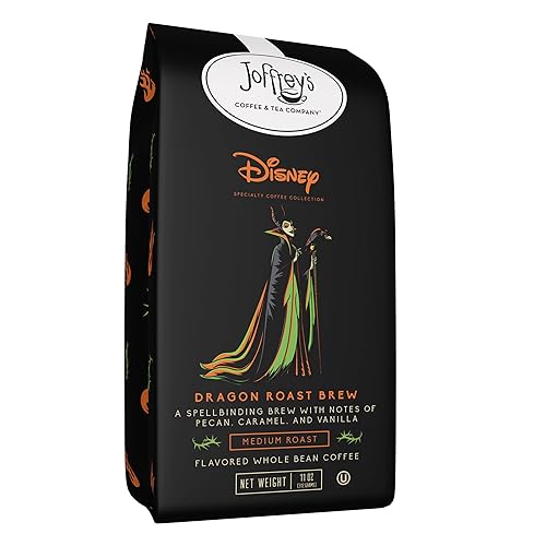 Miniatura 1 de Joffrey's Coffee - Disney Dragon Roast Brew, colección de café especial de Disney, café saborizado, notas de sabor a nueces, vainilla y caramelo,