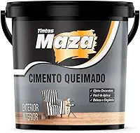 Cimento Queimado Maza Diversas Cores 5,6kg Premium Cores:Platina