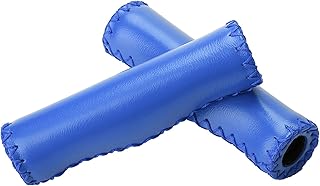 Montaña Bike Soft Sponge PU Manillar PuLitar, Comodidad de Larga Duración, Diseño Elegante, Instalación Simple, con Enchufe para Conducción Cómoda, 1 par para Entusiastas de Las Bicicletas