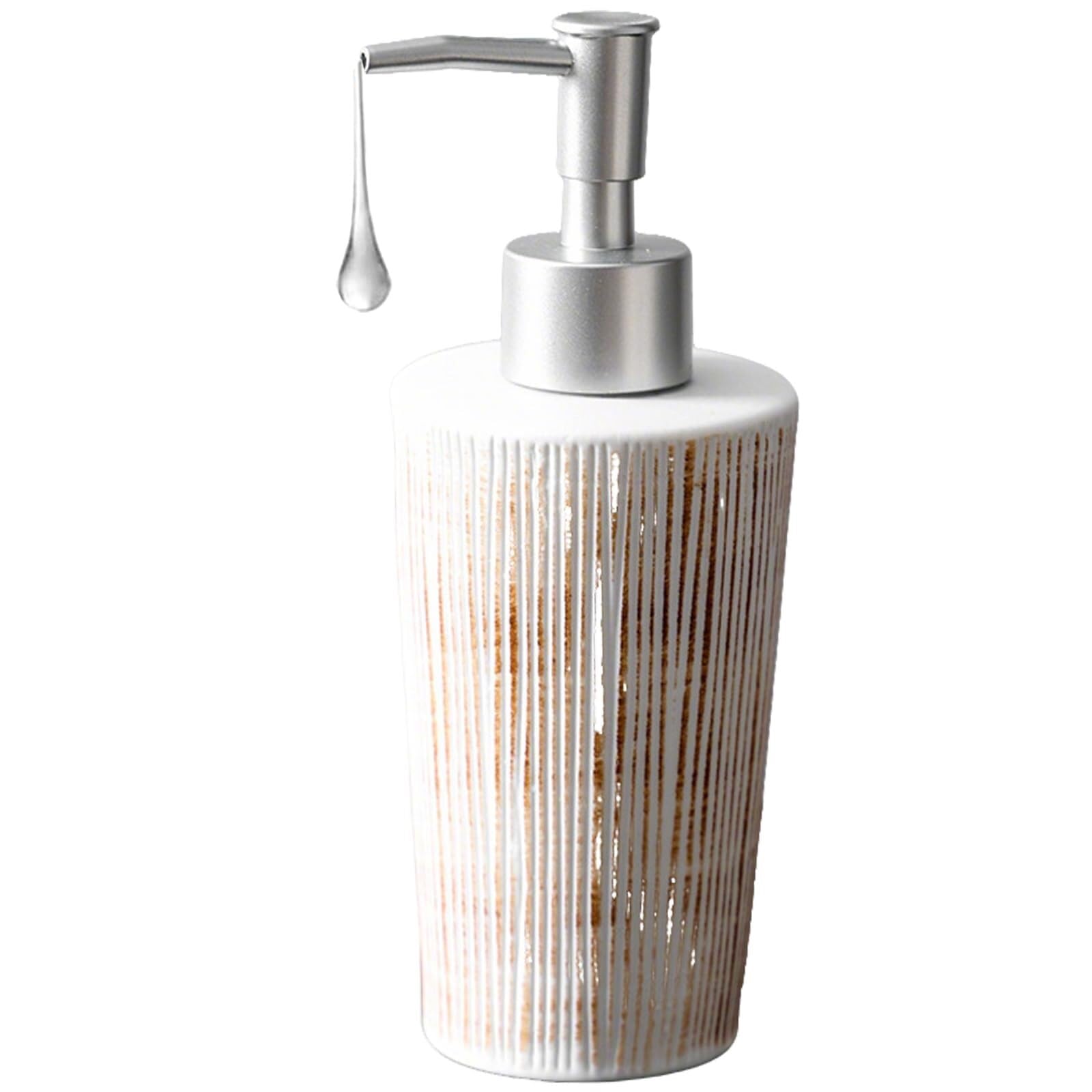 Tskiqqlq Silver Bump Dispensing Hand Soap Dispenser Bathroom Farmhouse Dish Dispensers For Kitchen Decoracion Para Cocina