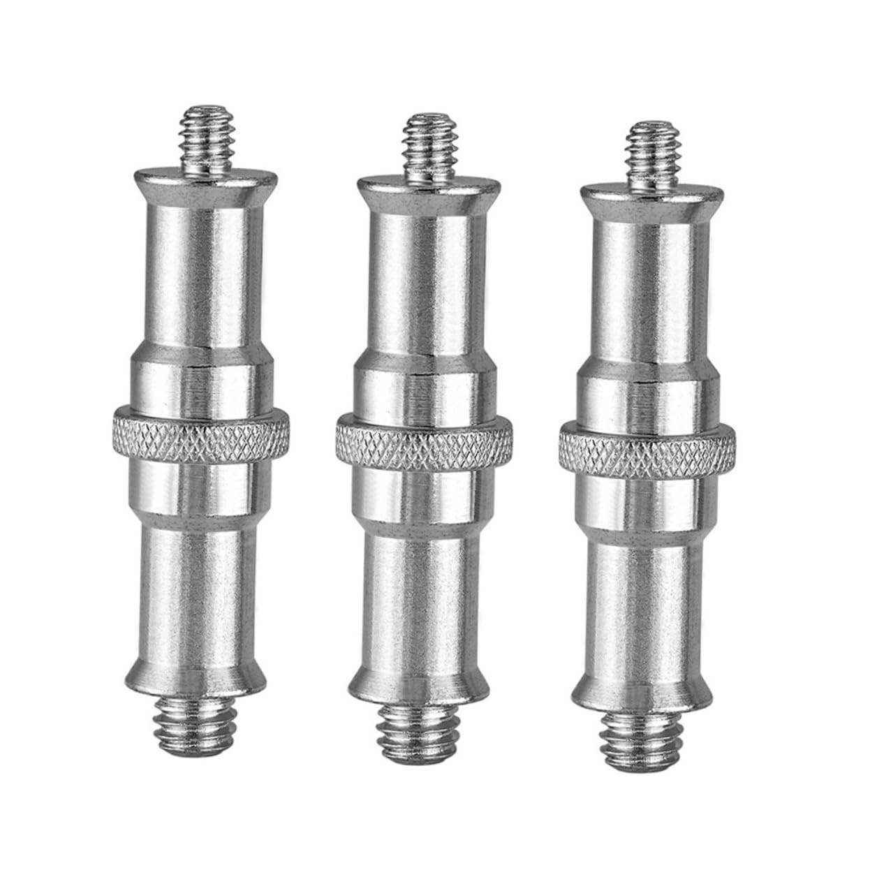 Adaptador de tornillo 1/4 a 3/8 para monopod y estabilización de cámaras en ruta 8