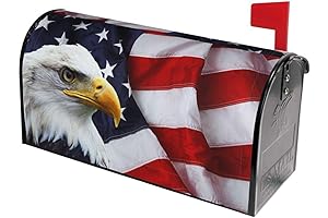 Elegant & Durable American Flag Welcome Magnetic Mailbox Cover